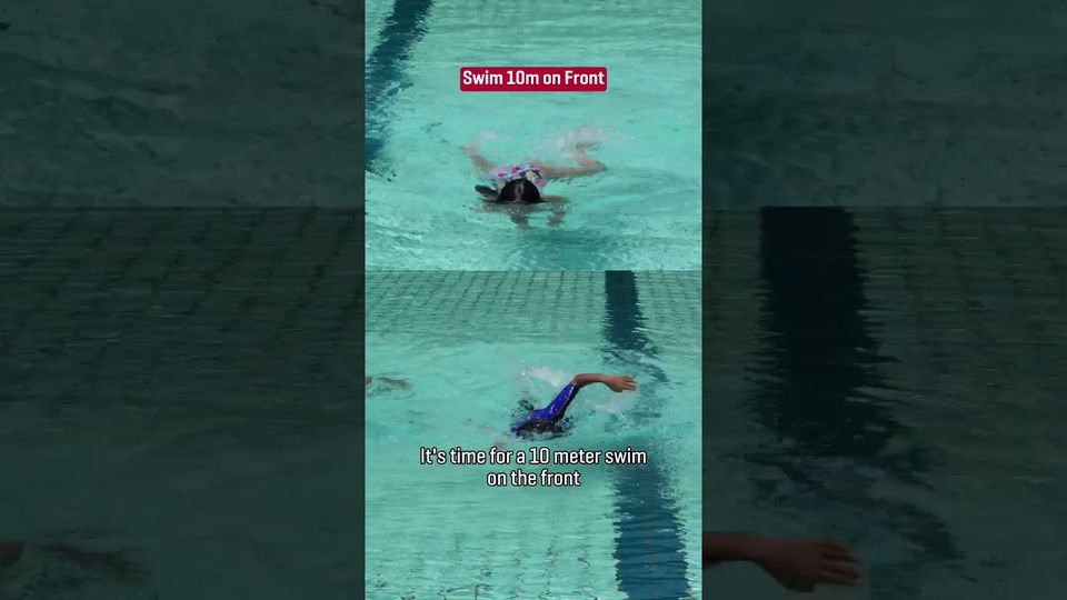 Still from the SportSG SwimSafer 2.0 Stage 1 demonstration video