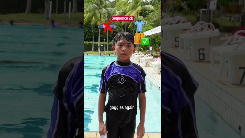 Still from the SportSG SwimSafer 2.0 Stage 2 demonstration video